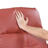 9620RED-1 Swivel Glider Reclining Chair from Homelegance - Luna Furniture