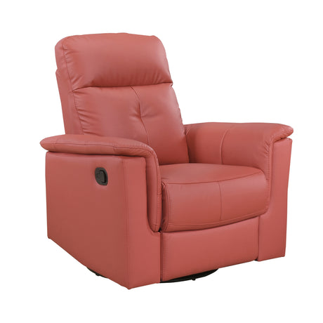 9620RED-1 Swivel Glider Reclining Chair from Homelegance - Luna Furniture