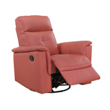9620RED-1 Swivel Glider Reclining Chair from Homelegance - Luna Furniture