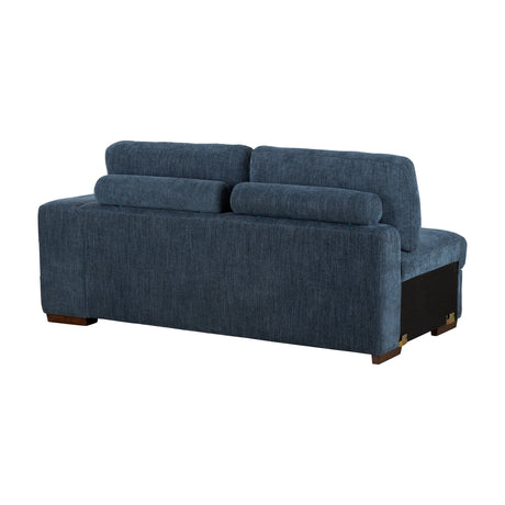 9624BU*42RLC (4)4-Piece Sectional with Left Chaise from Homelegance - Luna Furniture