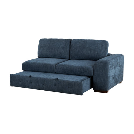 9624BU*42RLC (4)4-Piece Sectional with Left Chaise from Homelegance - Luna Furniture