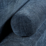 Raife Blue Armless Chair