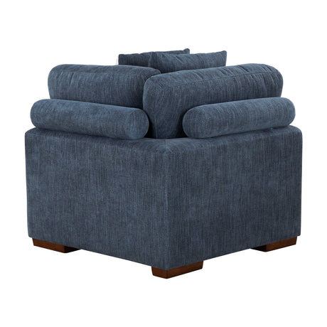 9624BU*52LRC (5)5-Piece Sectional with Right Chaise and Storage Ottoman from Homelegance - Luna Furniture