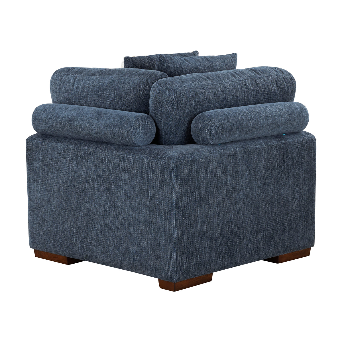 9624BU*5LC2R (5)5-Piece Sectional with Left Chaise and Storage Ottoman from Homelegance - Luna Furniture