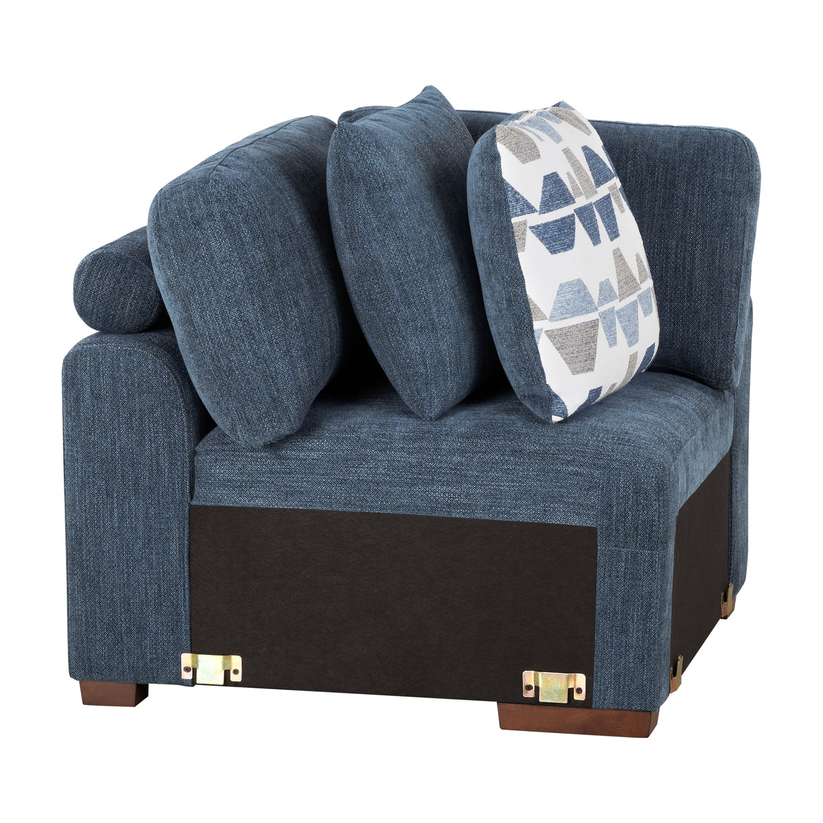 9624BU*42RLC (4)4-Piece Sectional with Left Chaise from Homelegance - Luna Furniture