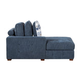9624BU*42RLC (4)4-Piece Sectional with Left Chaise from Homelegance - Luna Furniture