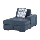 9624BU*3LCRC (3)3-Piece Sectional with Left and Right Chaise from Homelegance - Luna Furniture