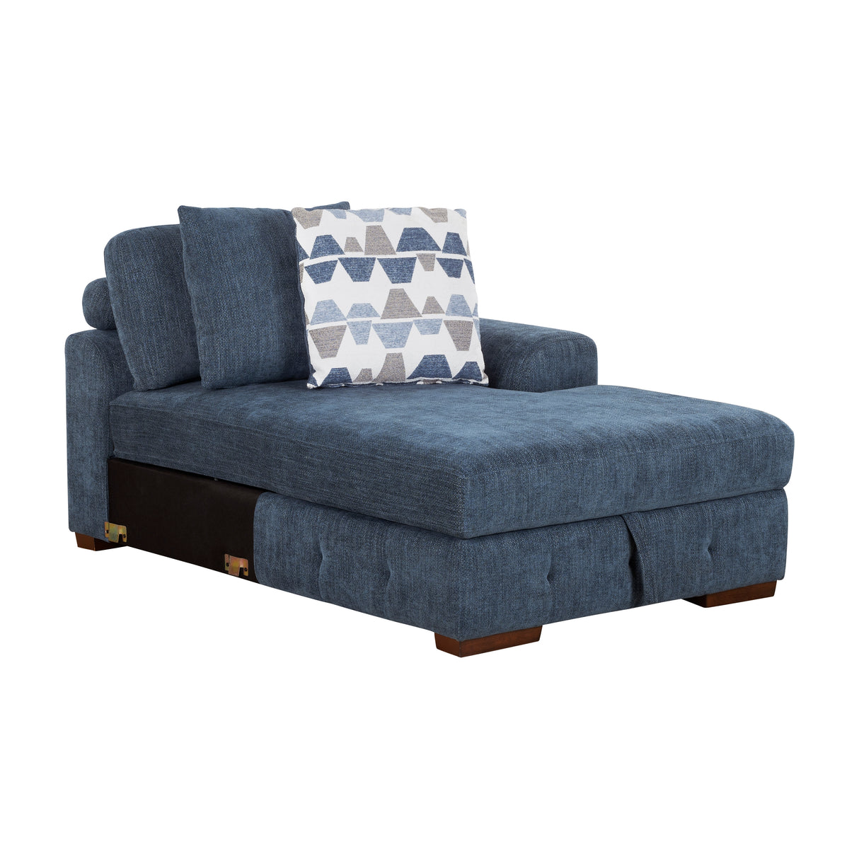 9624BU*3LCRC (3)3-Piece Sectional with Left and Right Chaise from Homelegance - Luna Furniture