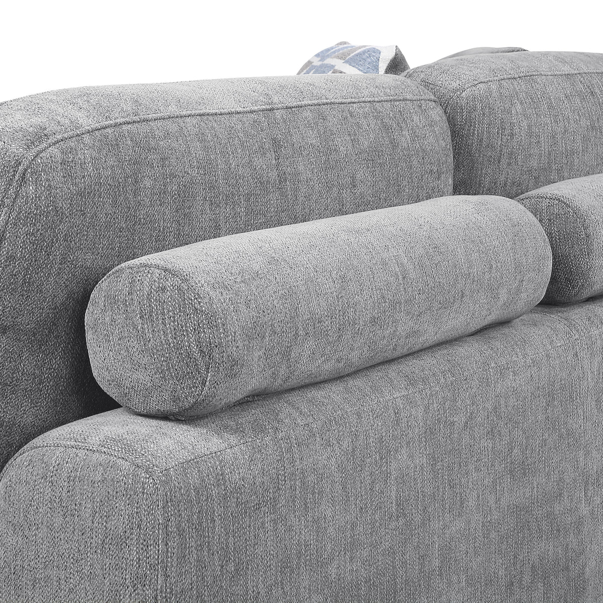 Raife Gray Armless Chair