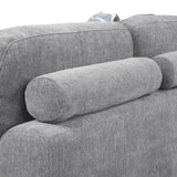 Raife Gray Armless Chair