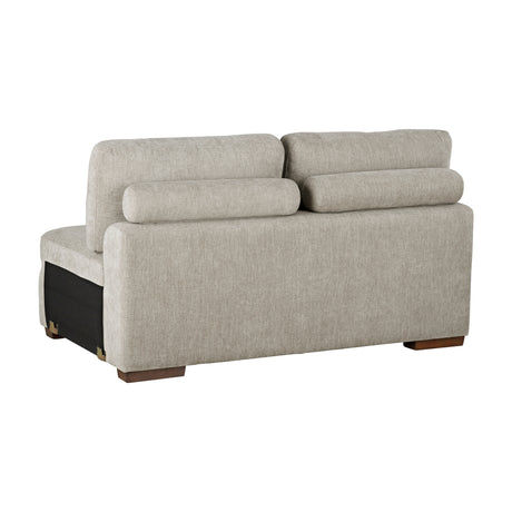 Raife Taupe 4-Piece Sectional with Right Chaise from Homelegance - Luna Furniture