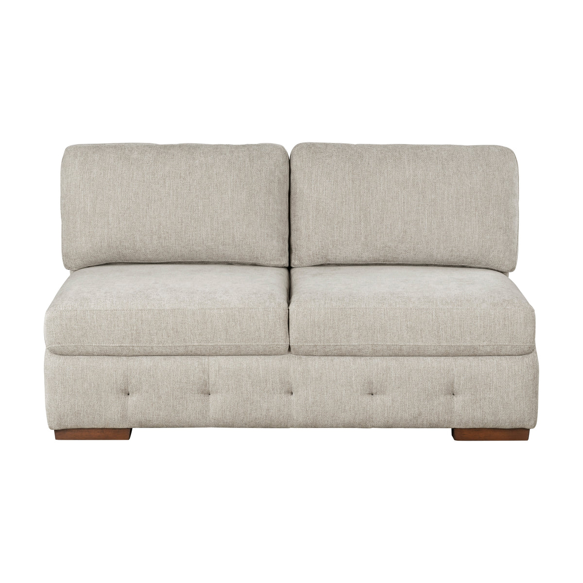 Raife Taupe Ottoman