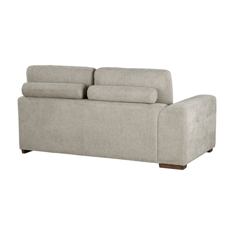 Raife Taupe 4-Piece Sectional with Right Chaise from Homelegance - Luna Furniture