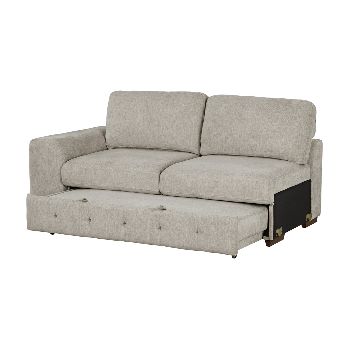 Raife Taupe 4-Piece Sectional with Right Chaise from Homelegance - Luna Furniture