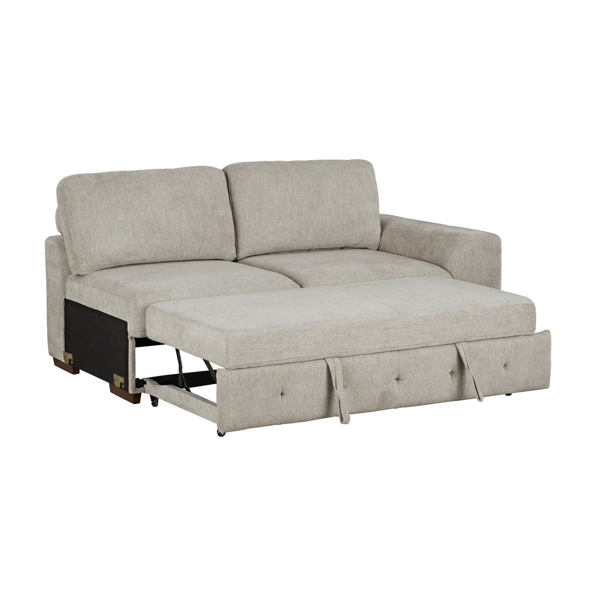 Raife Taupe 4-Piece Sectional with Left Chaise from Homelegance - Luna Furniture