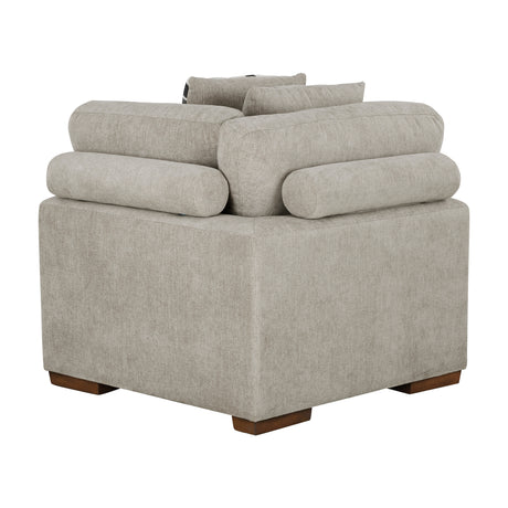 Raife Taupe 4-Piece Sectional with Left Chaise from Homelegance - Luna Furniture