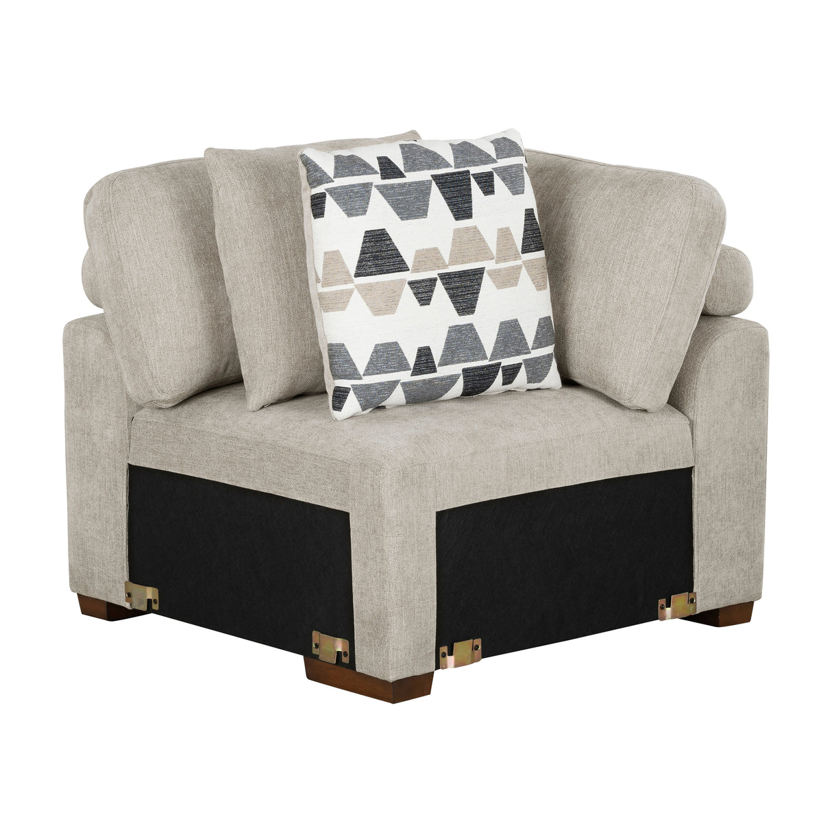 Hancock Black Leather Reclining Chair from Homelegance - Luna Furniture