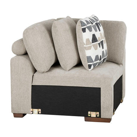 Hancock Black Leather Reclining Chair from Homelegance - Luna Furniture
