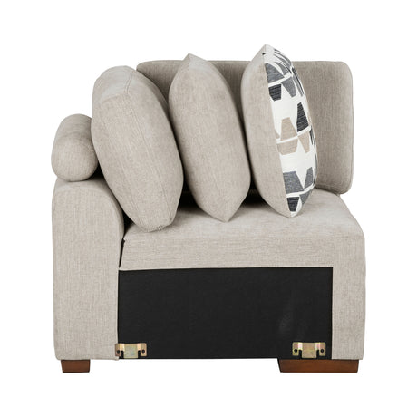 Hancock Black Leather Reclining Chair from Homelegance - Luna Furniture
