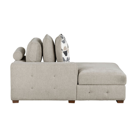 9624TP*3LCRC (3)3-Piece Sectional with Left and Right Chaise from Homelegance - Luna Furniture
