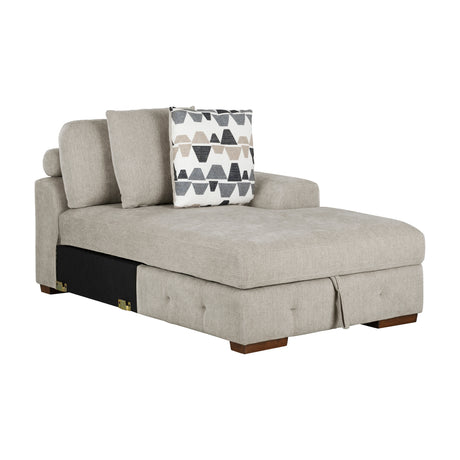 9624TP*3LCRC (3)3-Piece Sectional with Left and Right Chaise from Homelegance - Luna Furniture