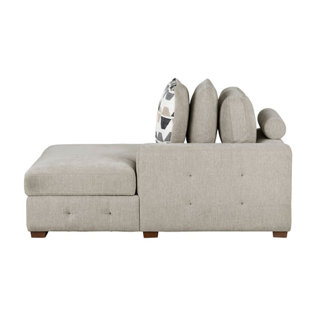 9624TP*3LCRC (3)3-Piece Sectional with Left and Right Chaise from Homelegance - Luna Furniture