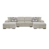 Raife Taupe Ottoman