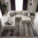 Raife Taupe 4-Piece Sectional with Right Chaise and Pull-out Bed