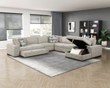 Hancock Black Leather Reclining Chair from Homelegance - Luna Furniture