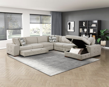 Hancock Black Leather Reclining Chair from Homelegance - Luna Furniture