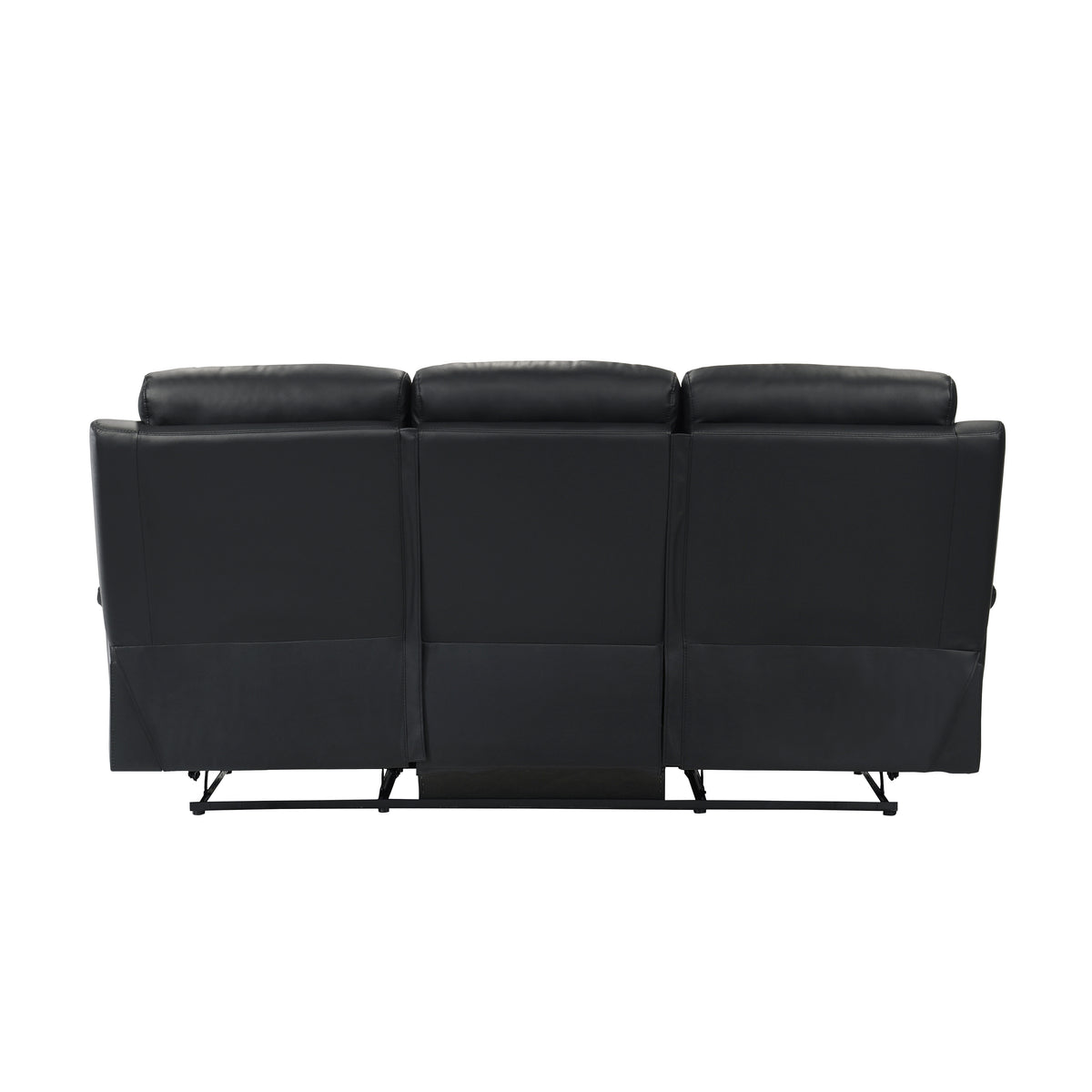 Hancock Black 2-Piece Double Reclining Set from Homelegance - Luna Furniture