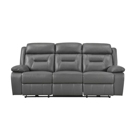 Laconia Latte Leather Power Reclining Chair from Homelegance - Luna Furniture