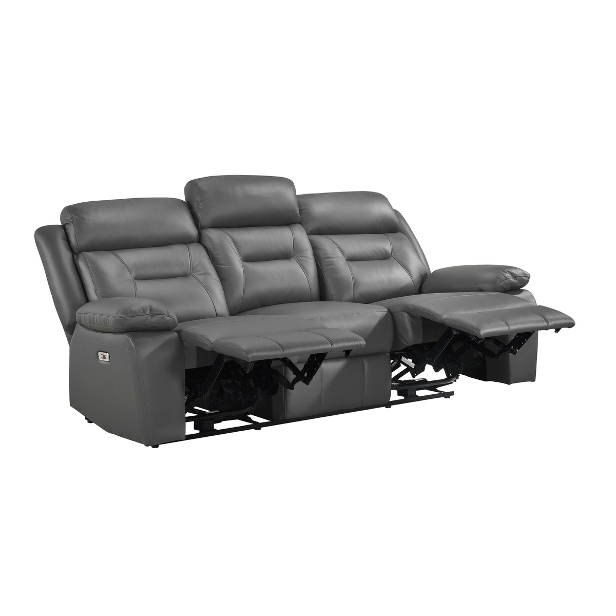 9629DGY*2PW 2pc Set: Sofa, Love (Power) from Homelegance - Luna Furniture