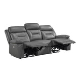9629DGY*2PW 2pc Set: Sofa, Love (Power) from Homelegance - Luna Furniture