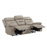9629LTE*2PW 2pc Set: Sofa, Love (Power) from Homelegance - Luna Furniture