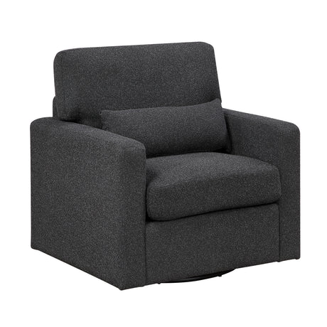 Pompano Black Boucle 2-Piece Sectional with Right Chaise and Pull-out Bed from Homelegance - Luna Furniture