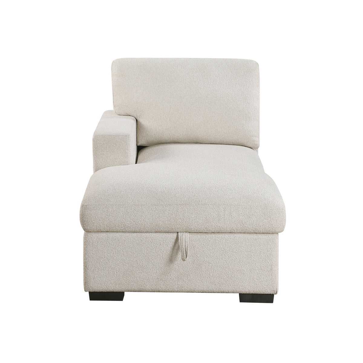 9630BE*3LC2R (3)Sectional with Left Chaise, Pull-out Bed and Hidden Storages, Charging Ports from Homelegance - Luna Furniture