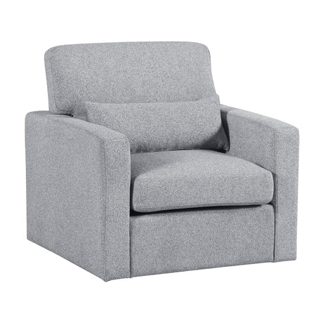 Pompano Gray Swivel Chair from Homelegance - Luna Furniture
