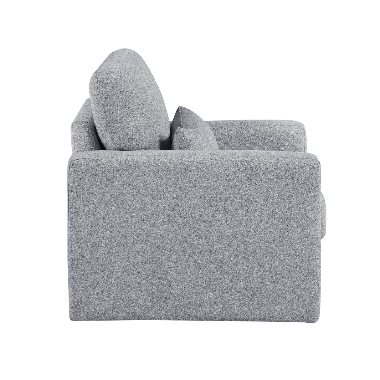 Pompano Gray Swivel Chair from Homelegance - Luna Furniture