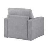 Pompano Gray Swivel Chair from Homelegance - Luna Furniture