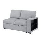 Pompano Gray 2-Piece Right-Side Sleeper Section from Homelegance - Luna Furniture