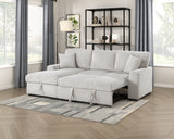 Marsh Gray 2-Piece Sectional with Left Chaise from Homelegance - Luna Furniture