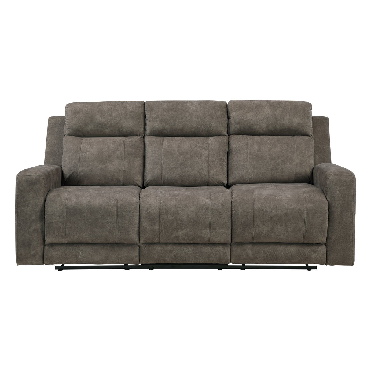 Muncie Brown Double Reclining Sofa from Homelegance - Luna Furniture