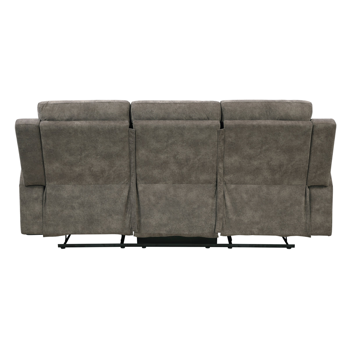 Muncie Brown Double Reclining Sofa from Homelegance - Luna Furniture