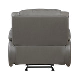 Ellicott Gray Reclining Living Room Set from Homelegance - Luna Furniture
