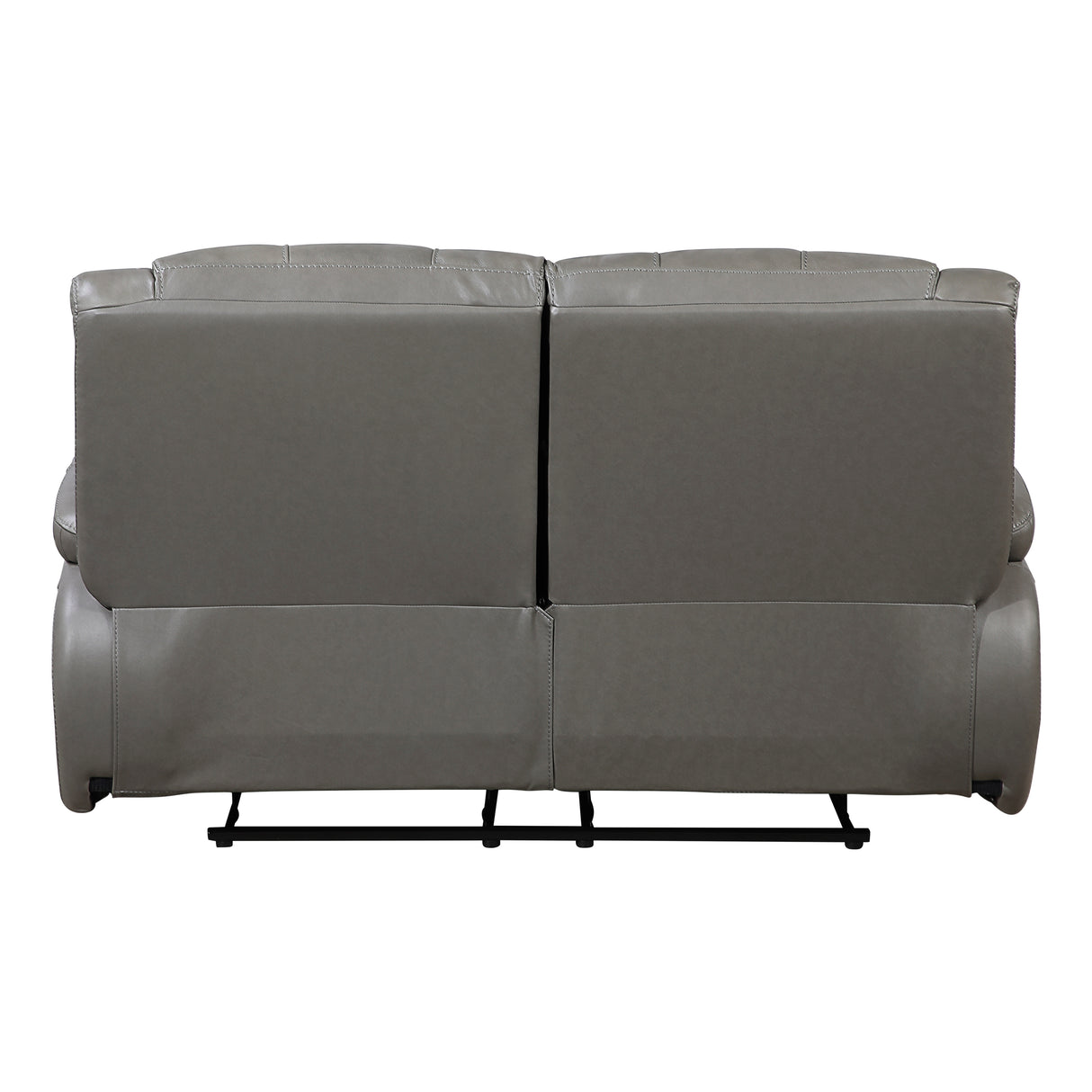 Ellicott Gray Double Reclining Sofa from Homelegance - Luna Furniture