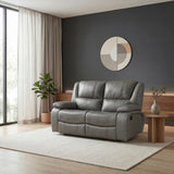Ellicott Gray Double Reclining Sofa from Homelegance - Luna Furniture