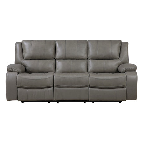 Ellicott Gray 2-Piece Reclining Living Room Set from Homelegance - Luna Furniture