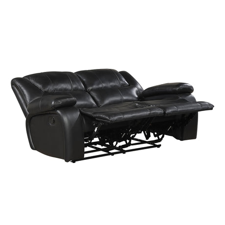 9639BK-2 Double Reclining Love Seat from Homelegance - Luna Furniture