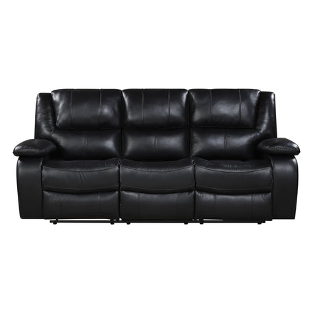 9639BK-3 Double Reclining Sofa from Homelegance - Luna Furniture
